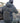 Axis Thermal Hybrid Hooded Jacket | Black-Gunmetal