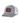 Retro Mesh Snap Back Hat | Heather White