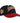 Anaheim Angels 1989 All Star Game Script Black Red Metallic 59Fifty Fitted Hat