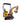 1 Ton, 13.5 HP Gasoline Engine (B&S) Mini Excavator w/ Hydraulic Thumb & Side Swing Boom | AGT-DM12-C