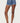 Frayed Vintage Washed Denim Shorts