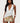 Denise Asymmetric Chiffon Cowl Neck Top