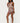 Kora Mixed Print Backless Mini Dress