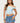 Strada Contrast Off Shoulder Top
