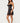 Asymmetric Lacey Satin Effect Mini Dress