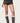 Zarina Studded Faux Suede Shorts