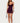 Layered Bra Cowl Neck Mini Dress