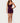 Layered Bra Cowl Neck Mini Dress