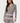 Kaliya Stripey Knit Zip Up Hoodie