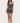 Ninah Abstract Ruched Mini Skirt