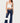 Airbrushed Low Rise Flared Jeans