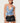Crossover Backless Printed Mesh Top