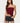 Textured Asymmetric Bead Fringe Strapless Top