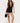 Dex Buckle Cowl Neck Mini Dress