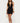 Abstract Detail Halter Mini Dress