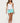 Zelena Faux Crystal Ribbed Tank Top