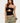 Textured Knit Strapless Cutout Top