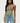 Kalina Cutout Faux Suede Strapless Top