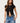Filipa Sheer Chiffon Scrunch Top