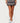 Kezi Mixed Pattern Tailored Mini Skirt