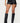 Kariss Lace Up Faux Leather Micro Shorts
