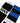 Stripe Socks / black & blue