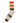 Stripe Socks / brown & orange
