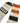 Stripe Socks / brown & orange